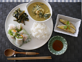 2019月8月のイーストクラスのメニュー