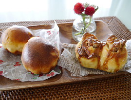 2013月4月の天然酵母クラスのメニュー