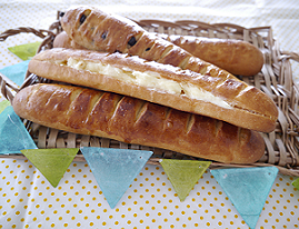 2014月7月の天然酵母クラスのメニュー