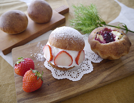 2021年4月の天然酵母クラスのメニュー