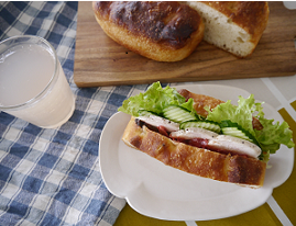 2021年7月の天然酵母クラスのメニュー